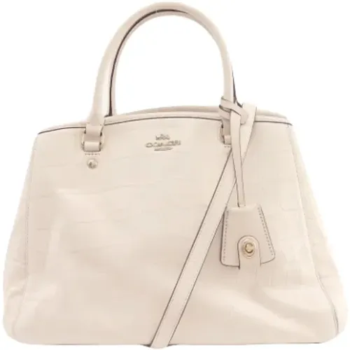 Pre-owned Tote Bags, female, , Size: ONE SIZE Pre-owned Leather totes - Coach Pre-owned - Modalova