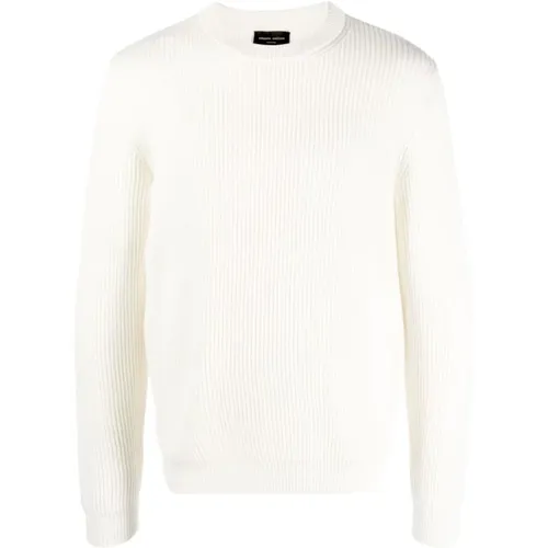 Mens Clothing Sweatshirts Beige Aw23 , male, Sizes: 3XL, 2XL - Roberto Collina - Modalova