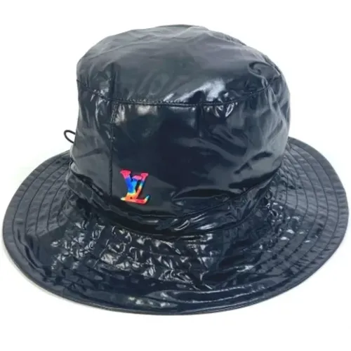 Pre-owned Accessories, male, , Size: ONE SIZE Pre-owned Nylon hats - Louis Vuitton Vintage - Modalova