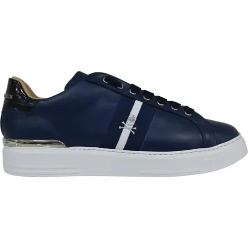 Blaue Sneakers - Ppu2300000031 , Herren, Größe: 46 EU - Philipp Plein - Modalova