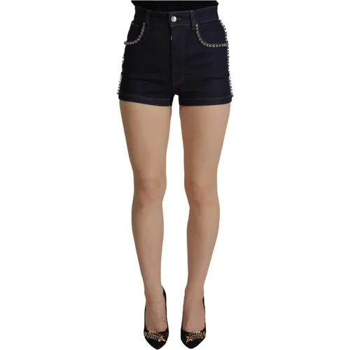 Denim Shorts , Damen, Größe: 2XS - Dolce & Gabbana - Modalova