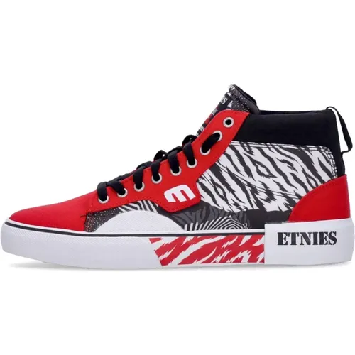 Sneakers, male, , Size: 13 US High Rebel Sports Skate Shoes Red/White/Black - Etnies - Modalova