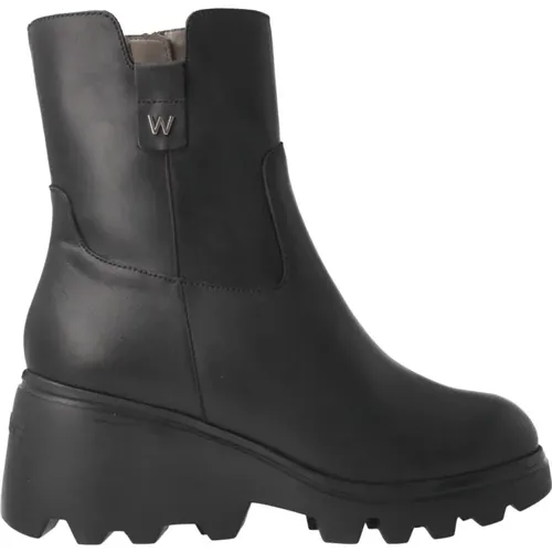 Schwarze Veronica Damen Stiefeletten , Damen, Größe: 39 EU - Wonders - Modalova