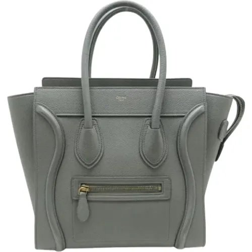 Pre-owned Tote Bags, female, , Size: ONE SIZE Pre-owned Leather celine-bags - Celine Vintage - Modalova