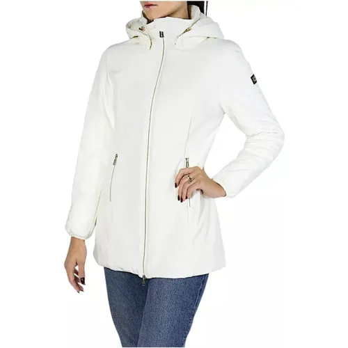 Waterproof Down Jacket with Removable Hood , female, Sizes: L, XL - YES ZEE - Modalova