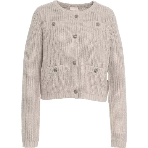 Cardigans, female, , Size: L Cardigan - Liu Jo - Modalova