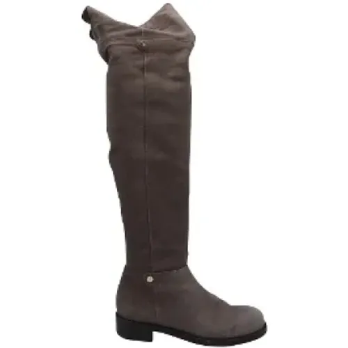 Pre-owned Suede boots , female, Sizes: 4 UK - Jimmy Choo Pre-owned - Modalova