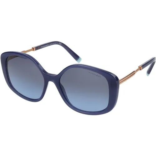 Stylish Sunglasses , female, Sizes: 54 MM - Tiffany - Modalova