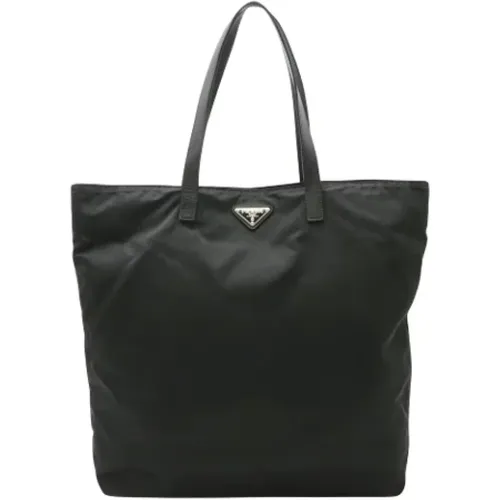 Pre-owned Tote Bags, female, , Size: ONE SIZE Pre-owned Fabric totes - Prada Vintage - Modalova