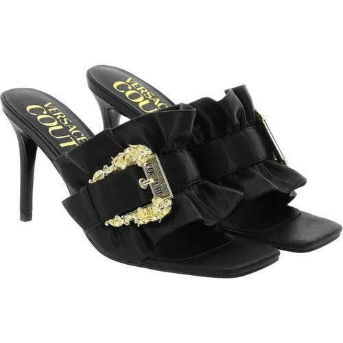 Stilvolle Sandalen für Modebegeisterte , Damen, Größe: 36 EU - Versace Jeans Couture - Modalova