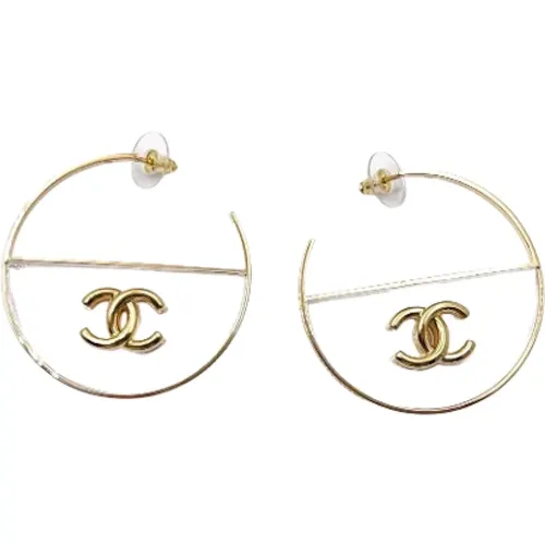 Pre-owned Fabric earrings , female, Sizes: ONE SIZE - Chanel Vintage - Modalova