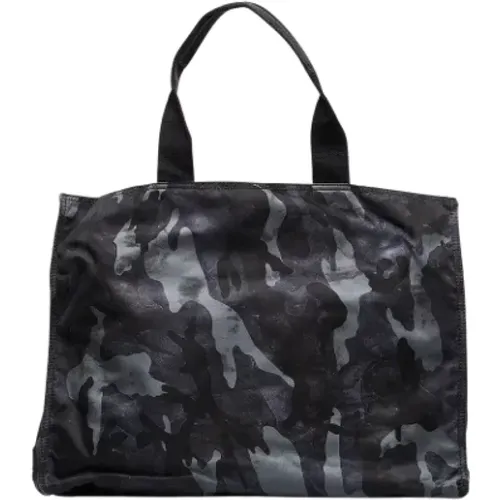 Pre-owned Tote Bags, female, , Size: ONE SIZE Pre-owned Canvas prada-bags - Prada Vintage - Modalova