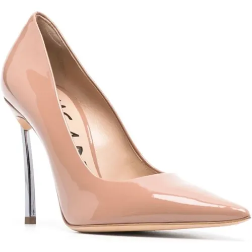Elegant Sandstone High Heels , female, Sizes: 4 1/2 UK, 5 UK, 7 UK, 3 UK - Casadei - Modalova