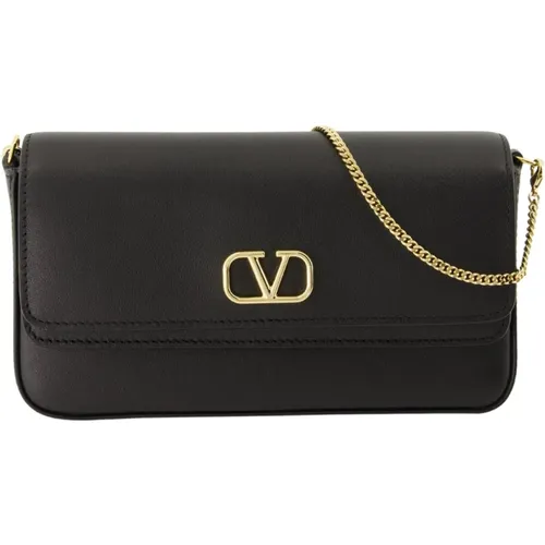 Mini VLogo Signature Crossbody Bag , female, Sizes: ONE SIZE - Valentino Garavani - Modalova