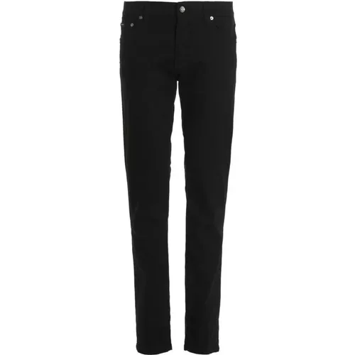 Essential Slim-Fit Men's Jeans , male, Sizes: S, L, 3XL, 2XL, M - Dolce & Gabbana - Modalova