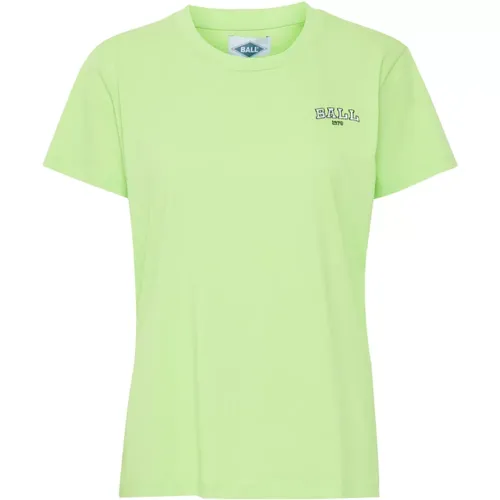 T-Shirts, female, , Size: S Women's Lime T-Shirt Top - Ball - Modalova