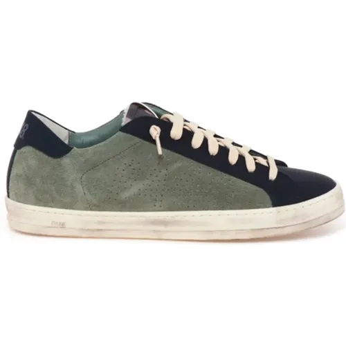 Sneakers, male, , Size: 7 US John Sneakers in Camo Style - P448 - Modalova