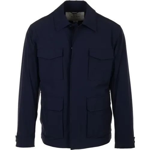 Coats , male, Sizes: L, XL, M - Woolrich - Modalova