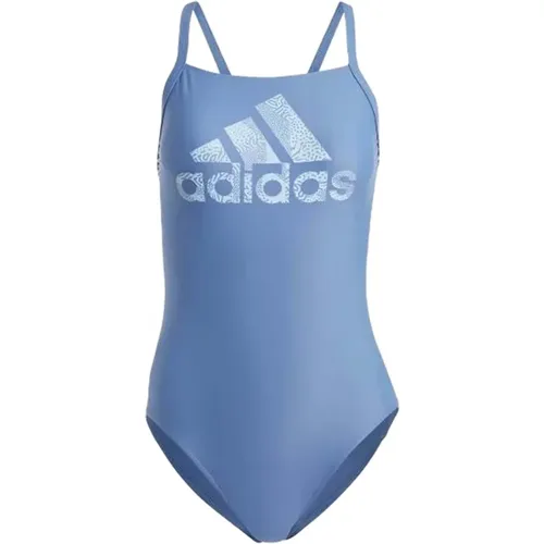 Großer Logo Badeanzug Adidas - Adidas - Modalova