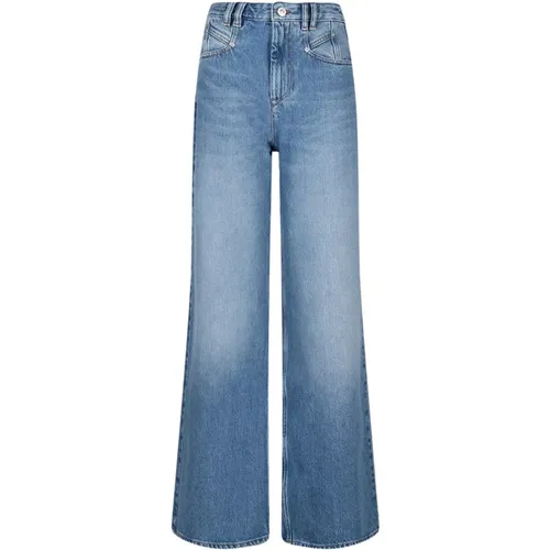 Blaue Lemony Wide Leg Jeans - Isabel marant - Modalova