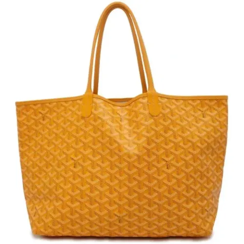 Pre-owned Tote Bags, female, , Size: ONE SIZE Pre-owned Plastic shoulder-bags - Goyard Vintage - Modalova