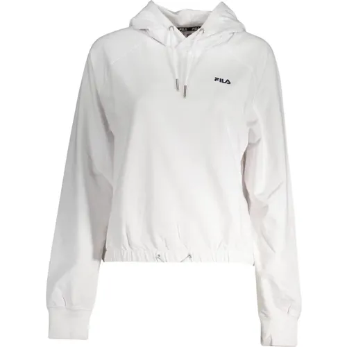 Classic Hoodie with Embroidery , female, Sizes: XS, S, XL - Fila - Modalova