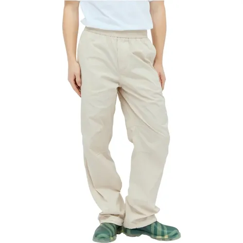 Elastische Taille Hose aus Baumwollmischung - Burberry - Modalova