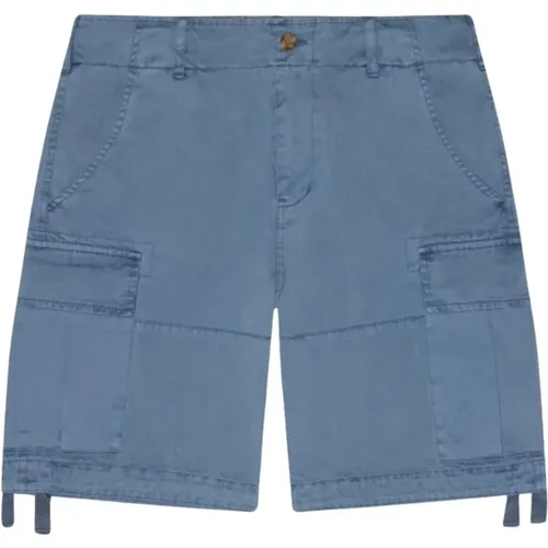 Bequeme Bermuda-Shorts - Blau , Herren, Größe: W30 - Redskins - Modalova