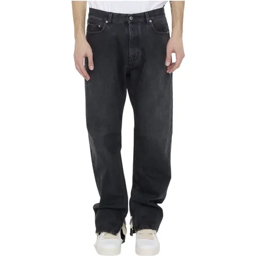 Jeans , Herren, Größe: W33 - Off White - Modalova