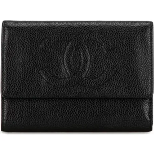 Pre-owned Leather wallets , female, Sizes: ONE SIZE - Chanel Vintage - Modalova