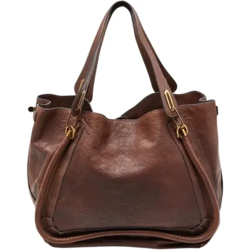 Pre-owned Tote Bags, female, , Size: ONE SIZE Pre-owned Leather handbags - Chloé Pre-owned - Modalova