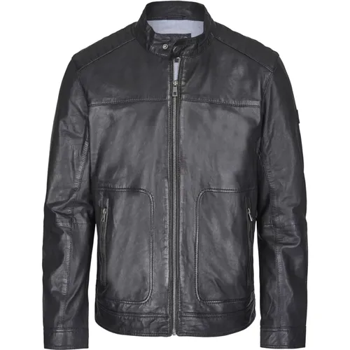 Herren Lederjacke Claudio Bugatti - Bugatti - Modalova