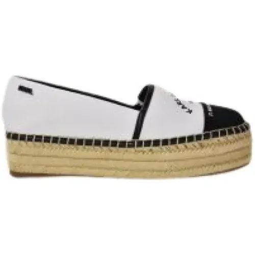 Espadrilles, female, , Size: 6 US Lace Fashion Shoes Ss20 - Karl Lagerfeld - Modalova