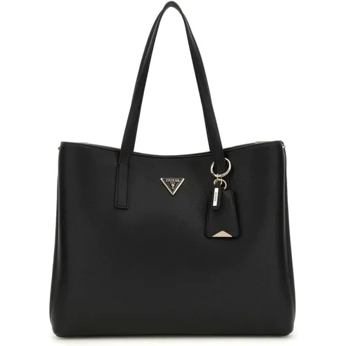 Tote Bags, female, , Size: ONE SIZE Vegan Shoulder Bag - Guess - Modalova