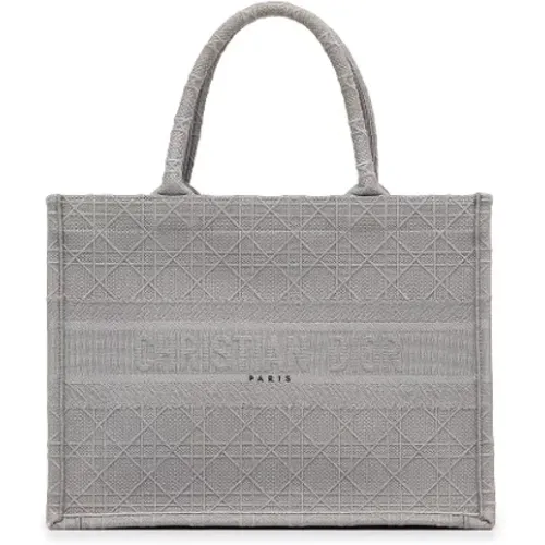 Pre-owned Tote Bags, female, , Size: ONE SIZE Pre-owned Canvas dior-bags - Dior Vintage - Modalova