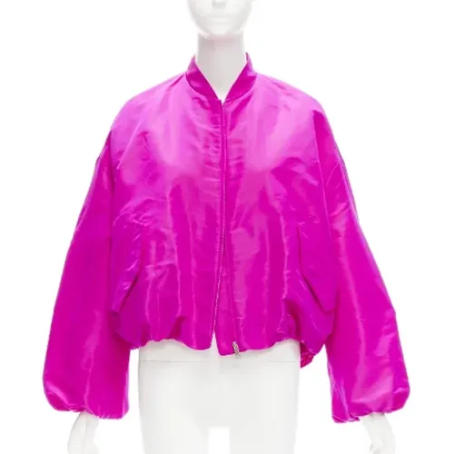Pre-owned Silk outerwear , female, Sizes: XS - Valentino Vintage - Modalova
