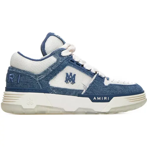 Sneakers, male, , Size: 8 US Vintage Denim Sneakers - Amiri - Modalova