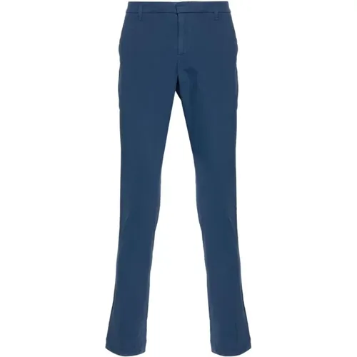 Straight Trousers, male, , Size: W29 860C Pant - Stylish Trousers for Men - Dondup - Modalova