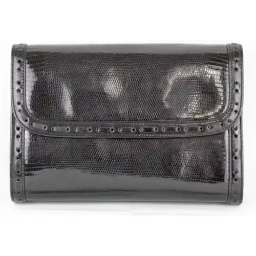 Pre-owned Clutches, female, , Size: ONE SIZE Pre-owned Fabric clutches - Yves Saint Laurent Vintage - Modalova