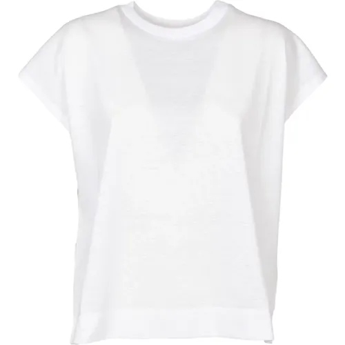 Womens Clothing T-Shirts Polos Ss24 , female, Sizes: XS, L, M, S - PESERICO - Modalova