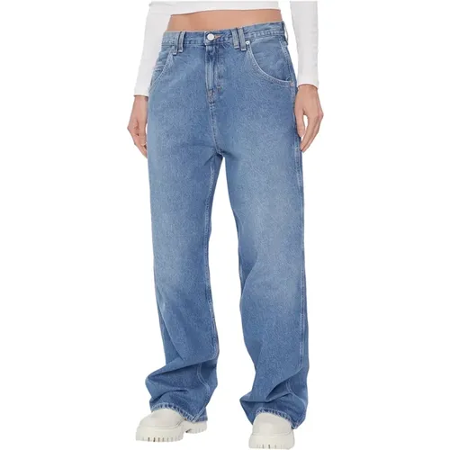 Klassische Blaue Denim Jeans , Damen, Größe: W25 - Tommy Jeans - Modalova
