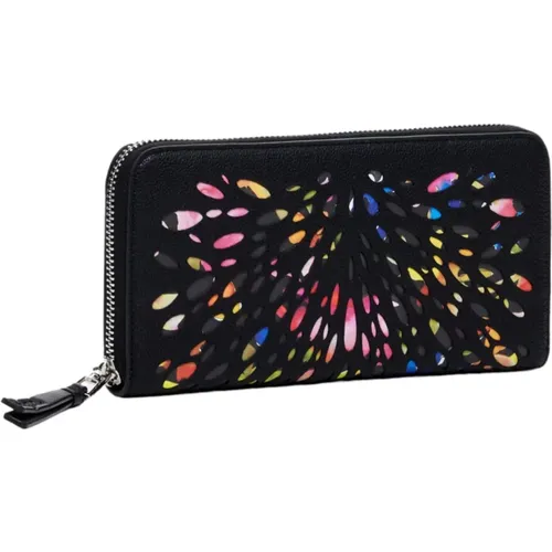 Wallets & Cardholders, female, , Size: ONE SIZE Fiona Wallet Autumn/Winter Collection - Desigual - Modalova