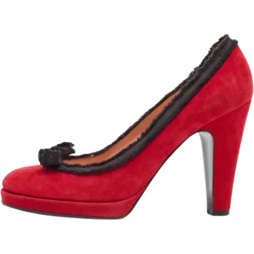 Pre-owned Pumps, female, , Size: 8 US Pre-owned Suede heels - Marc Jacobs Pre-owned - Modalova