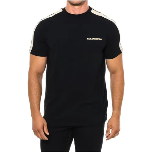 Short Sleeve T-Shirt Classic Style , male, Sizes: 2XL, L, M, S, XL - Karl Lagerfeld - Modalova