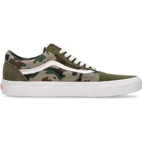 Sneakers, male, , Size: 7 US Camo Low Top Sneaker - Vans - Modalova