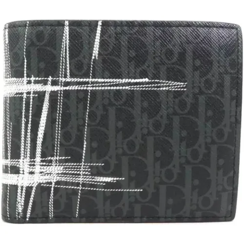 Pre-owned Wallets, male, , Size: ONE SIZE Pre-owned Leather wallets - Dior Vintage - Modalova