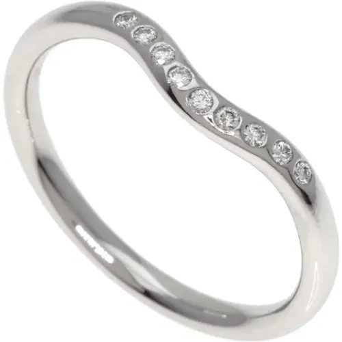 Pre-owned Jewellery, female, , Size: ONE SIZE Pre-owned Silver rings - Tiffany & Co. Pre-owned - Modalova