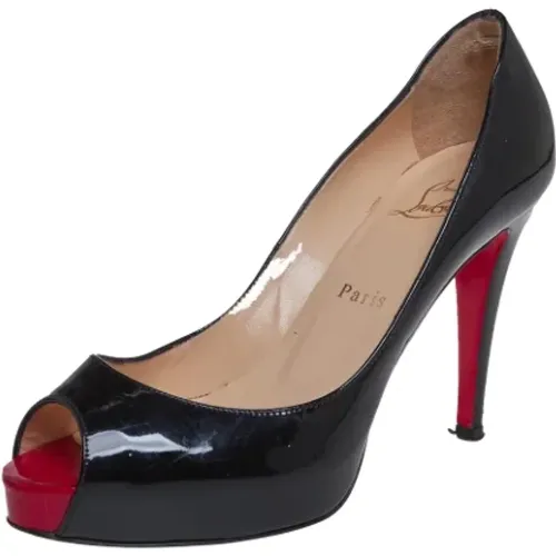 Pre-owned Leather heels , female, Sizes: 5 UK - Christian Louboutin Pre-owned - Modalova