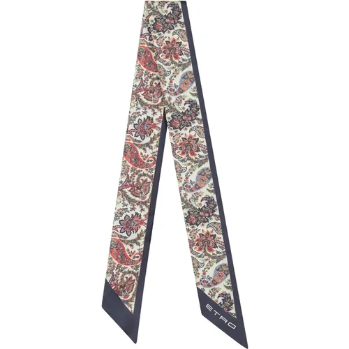 Blumiges Paisley Seidentuch Etro - ETRO - Modalova