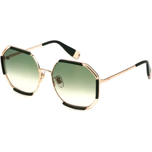 Stylische Sonnenbrille 08Fc , Damen, Größe: 61 MM - Furla - Modalova